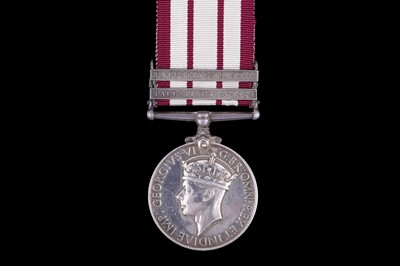 Lot 154 - George VI Naval General Service medal