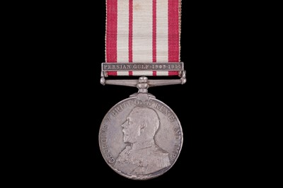 Lot 160 - George V Naval General Service medal