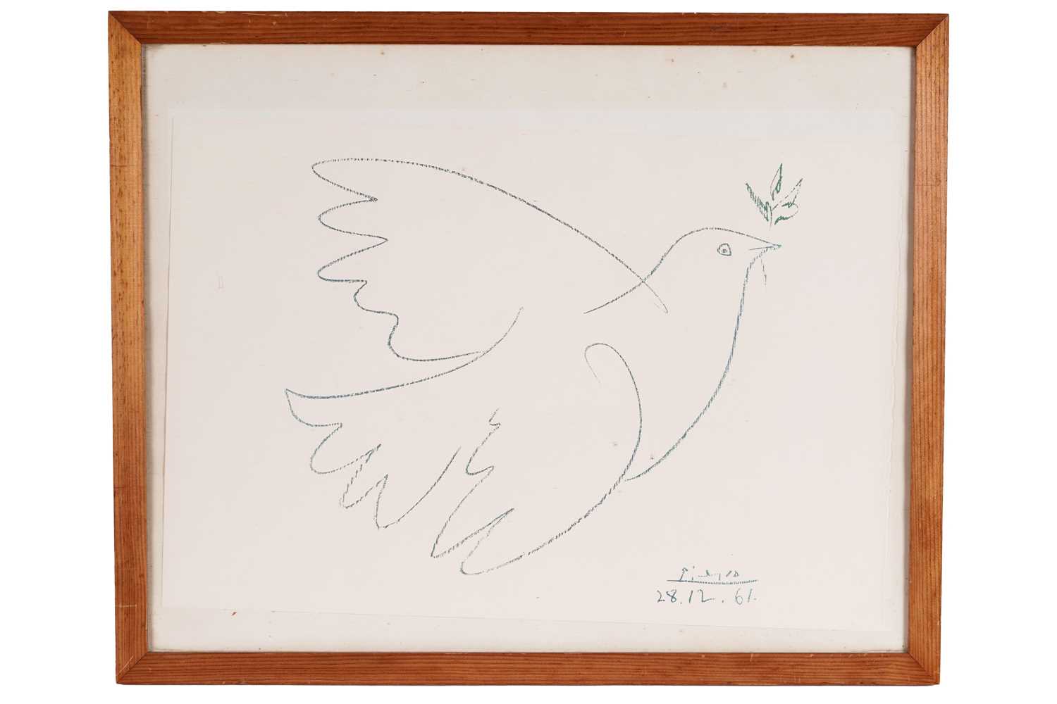 Lot 435 - After Pablo Picasso - Colombe de la paix (The Dove of Peace) | lithograph