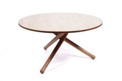 Lot 12 - David Colwell: an ash TS Series dining table and four C3 chairs