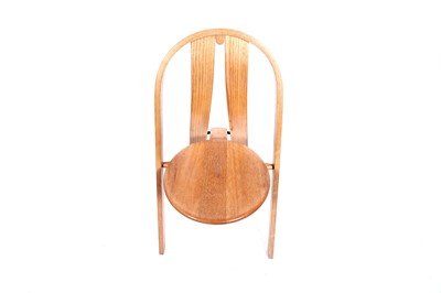 Lot 12 - David Colwell: an ash TS Series dining table and four C3 chairs