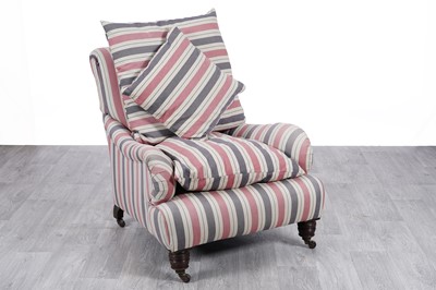 Lot 13 - A Victorian armchair