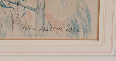 Lot 398 - Robin Wallace - Trees | watercolour