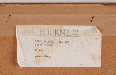 Lot 398 - Robin Wallace - Trees | watercolour
