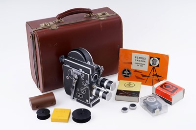 Lot 625 - A Bolex H8 Reflex Cine Camera
