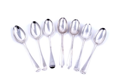 Lot 266 - Irish silver tablespoons