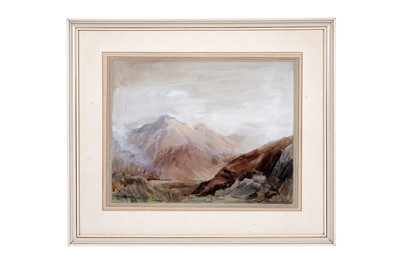 Lot 405 - Reuben Ward Binks - The Seafells at Sunrise | watercolour