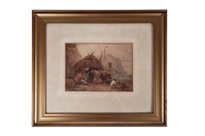 Lot 634 - Attributed to Luke Clennell - On the Yorkshire Coast | watercolour