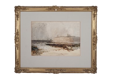 Lot 574 - George Edward Horton - The beach at Tynemouth | watercolour