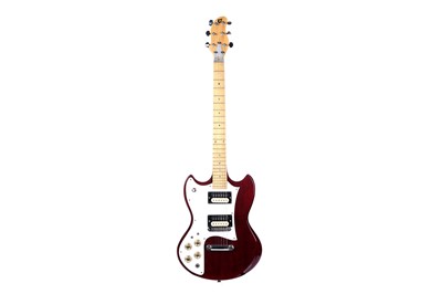 Lot 71 - A left-handed Custom-made SG style guitar