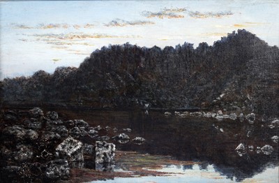 Lot 46 - George Sherwood Hunter - Glen Sligachan, Skye | oil
