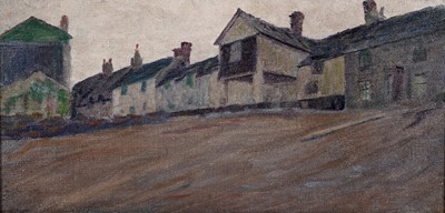 Lot 350 - George Sherwood Hunter - Two town scenes | oil