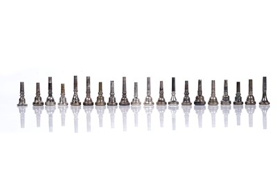 Lot 26 - Twenty various cornet mouthpieces