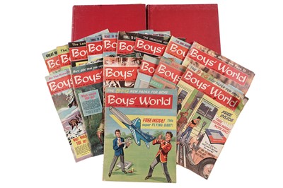 Lot 261 - Boys’ World: publisher’s file copies