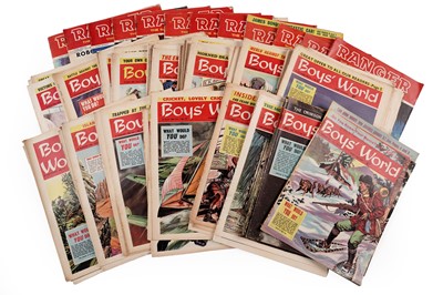 Lot 262 - Boys’ World and Ranger magazines