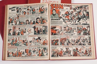 Lot 12 - Sun Comic, publisher’s early file copies