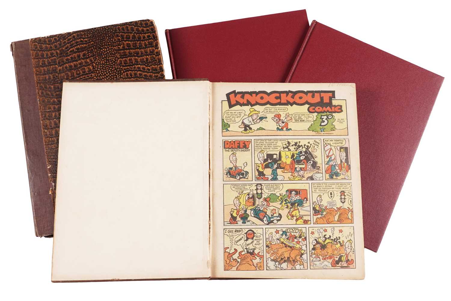 Lot 13 - Knockout Comic, early bound issues