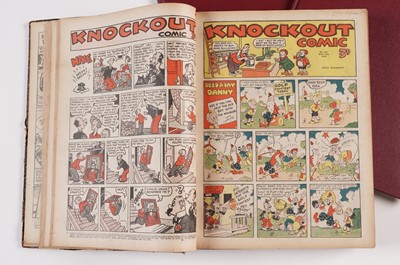 Lot 13 - Knockout Comic, early bound issues