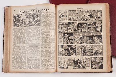 Lot 13 - Knockout Comic, early bound issues