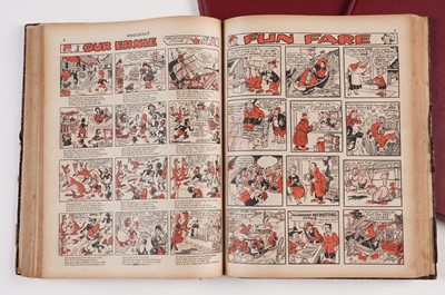 Lot 13 - Knockout Comic, early bound issues
