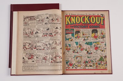 Lot 13 - Knockout Comic, early bound issues