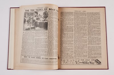 Lot 13 - Knockout Comic, early bound issues