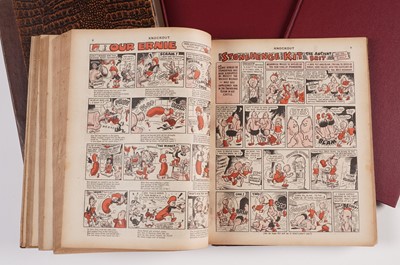 Lot 13 - Knockout Comic, early bound issues