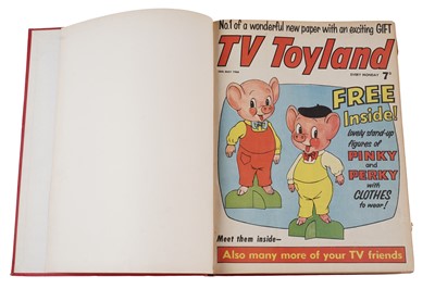 Lot 285 - TV Toyland Comic, bound publisher’s file copies