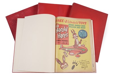 Lot 286 - Harold Hare’s Own Paper No. 1 and subsequent publisher’s file copies