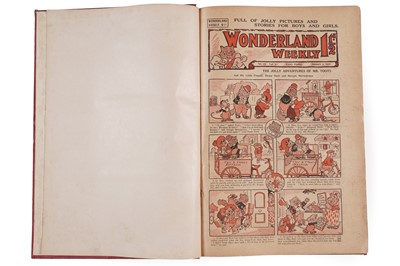 Lot 287 - Wonderland Weekly 1921, publisher’s file copies