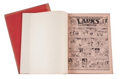 Lot 296 - Larks Comic 1937 and 1939, publisher’s file copies