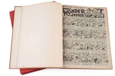 Lot 301 - Funny Wonder Comic 1940/41 publisher’s file copies