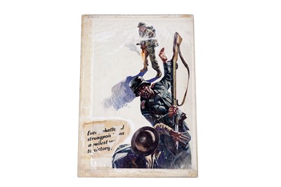 Lot 194 - Original artwork for Battle Picture Library No. 23 “Day of Wrath”