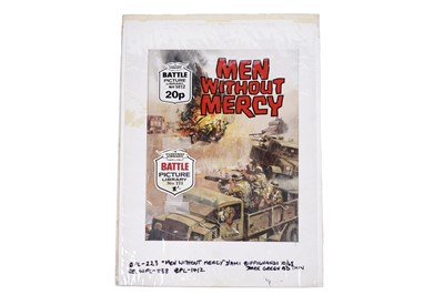 Lot 406 - Original artwork for Battle Picture Library No. 223 “Men Without Mercy”