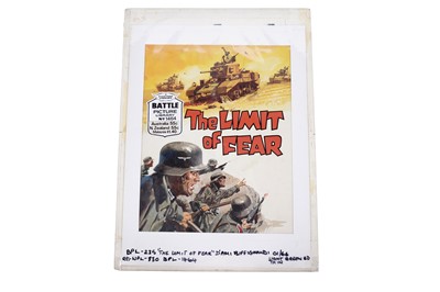 Lot 409 - Original artwork for Battle Picture Library No. 235 “The Limit of Fear”