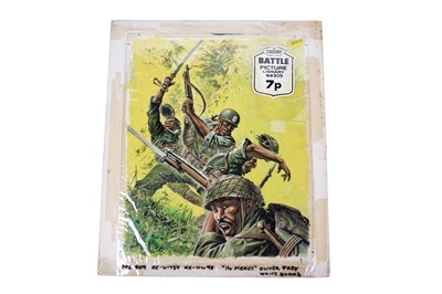 Lot 413 - Original artwork for Battle Picture Library No. 809 “No Mercy”