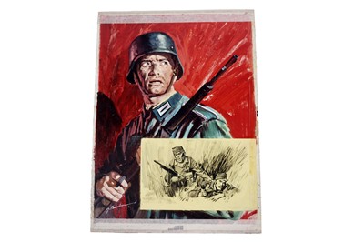 Lot 416 - Original artwork for Battle Picture Library No. 160 “Top Secret”