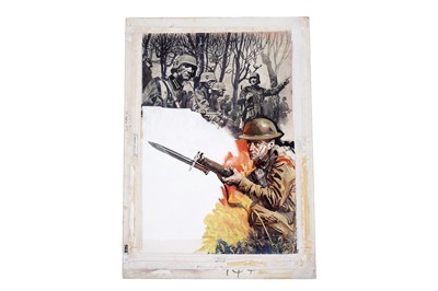Lot 417 - Original artwork for Battle Picture Library No. 144 “The Rule of Tyranny”