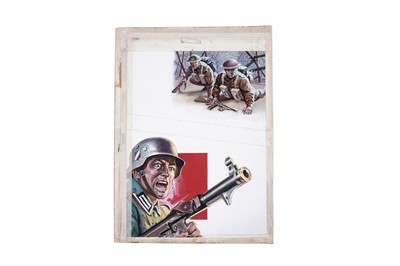 Lot 424 - Original artwork for Battle Picture Library No. 137 “Point of No Return”