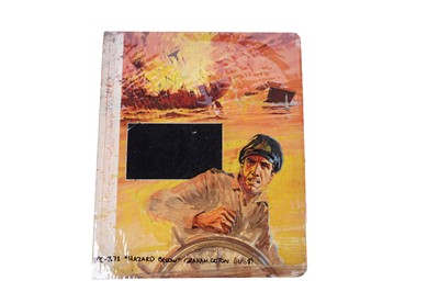 Lot 427 - Original artwork for Battle Picture Library No. 372 “Hazard Below”