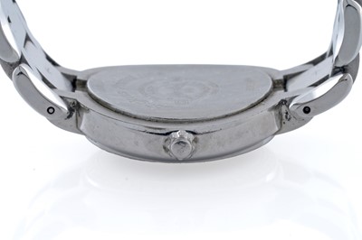 Lot 415 - Longines PrimaLuna: a stainless steel cased lady's wristwatch