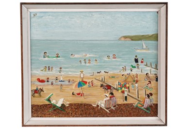 Lot 469 - Juliet Campbell - Holidays | oil