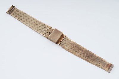 Lot 630 - Bueche-Girod: a lady's 9ct yellow gold wristwatch