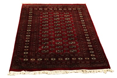 Lot 119 - A Bokhara-style hand-knotted Pakistan rug