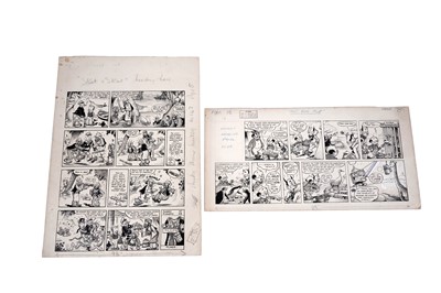 Lot 497 - “Skit & Skat” artwork by Basil Reynolds