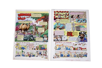 Lot 279 - Original artwork by Basil Reynolds for Money Fun!