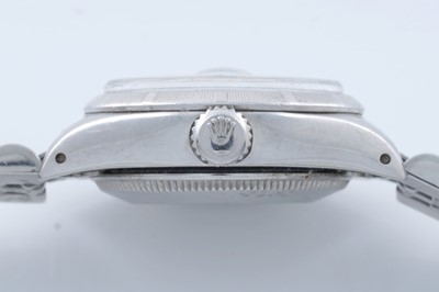 Lot 606 - Rolex Oyster Perpetual Date: a stainless steel cased lady's automatic wristwatch