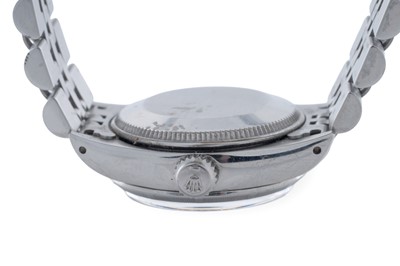 Lot 606 - Rolex Oyster Perpetual Date: a stainless steel cased lady's automatic wristwatch