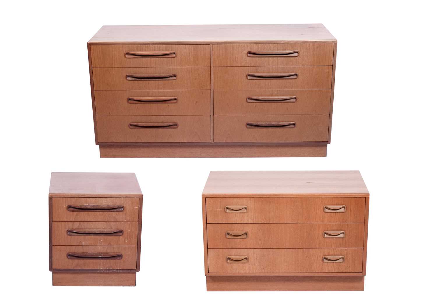 Lot 15 - G Plan ‘Fresco’: a bedroom suite of furniture