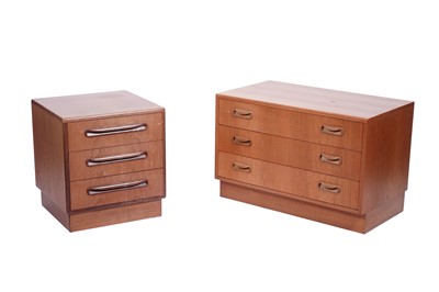 Lot 15 - G Plan ‘Fresco’: a bedroom suite of furniture